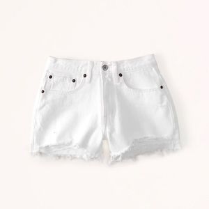 Abercrombie & Fitch Curve Love Mid Rise Mom Shorts Size 26